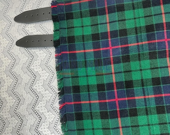 Traditional Handmade Morrison Modern Tartan Kilt -Morrison Modern Clan Tartan