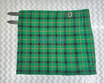 Kilt tradicional de tartán Kincaid hecho a mano - Tartán del clan Kincaid