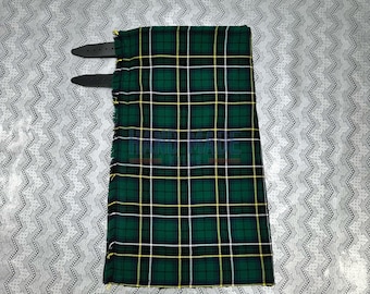 Traditional Handmade MacAlpine Clan Tartan Kilt - MacAlpine Tartan