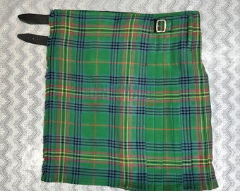 Traditional Handmade Kennedy Ancient Tartan Kilt - Kennedy Ancient Tartan