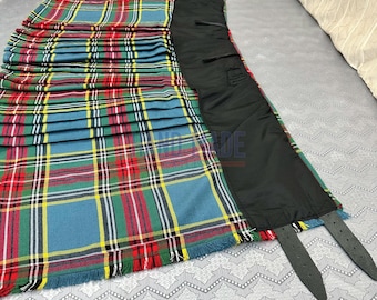 Traditional Handmade Macbeth Ancient Tartan Kilt - Macbeth Ancient Clan Tartan Kilt