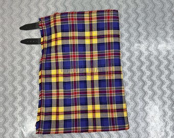 Kilt tradicional feito à mão com tartan Murtaugh - Tartan Murtaugh