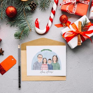 Individuelle Familien Porträt Skizze vom Foto, Minimalistische Paar Zeichnung, Paar Illustration mit Haustieren, Paar Geschenke, Vatertagsgeschenk