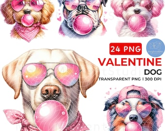 Valentine's Day Dog PNG: Coquette Bow, Doodle Mom (Digital Download)