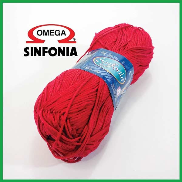 Sinfonia - Mexican Cotton Yarn - 100 gms - by Omega - Fine 100