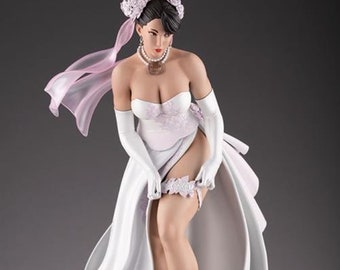 Chun Li Bride Street Fighter Figure / Figurine / Statue / 3d Printer stl files / Google Drive / Instant Download / Digital Download