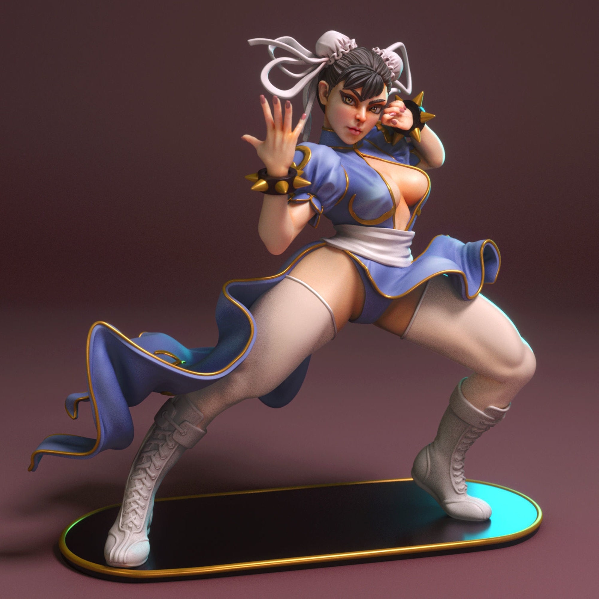 Street Fighter Chun Li Sfw Nsfw Figure / Figurine / Statue / 3d Printer Stl Files / Google Drive