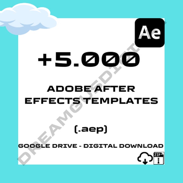 Adobe After Effects Templates Ultimate Mega Package 5000+