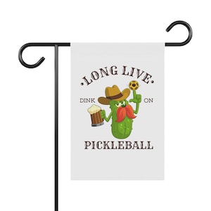 Pickleball Garden & House Banner