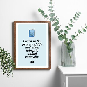 Positive selfcare healing affirmation cards, CBT therapy anxiety deck, self-love confidence colorful printable, digital quotes mindfulness