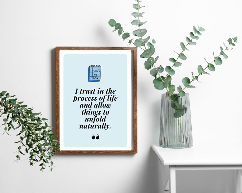 Positive selfcare healing affirmation cards, CBT therapy anxiety deck, self-love confidence colorful printable, digital quotes mindfulness