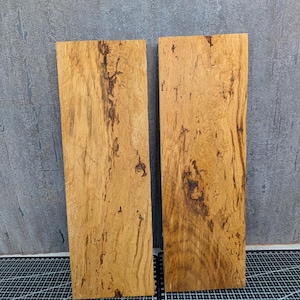 Beech Boards Set 2 pieces Rustic Natural Edge Live Edge Sections Craft Epoxy Resin