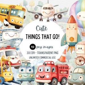 Dinge, die Go Clipart, Transport Fahrzeuge, Kreuzfahrtschiff, Aquarell Autos, glücklich Transport, wunderliche Clipart, herunterladbare Clipart