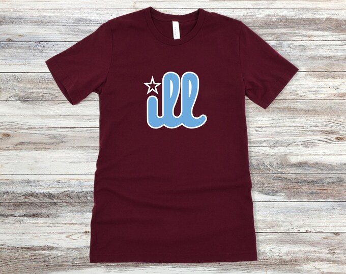 Philadelphia Phillies Shirt || iLL Phillies Unisex Jersey Short Sleeve Tee || Baseball Shirt