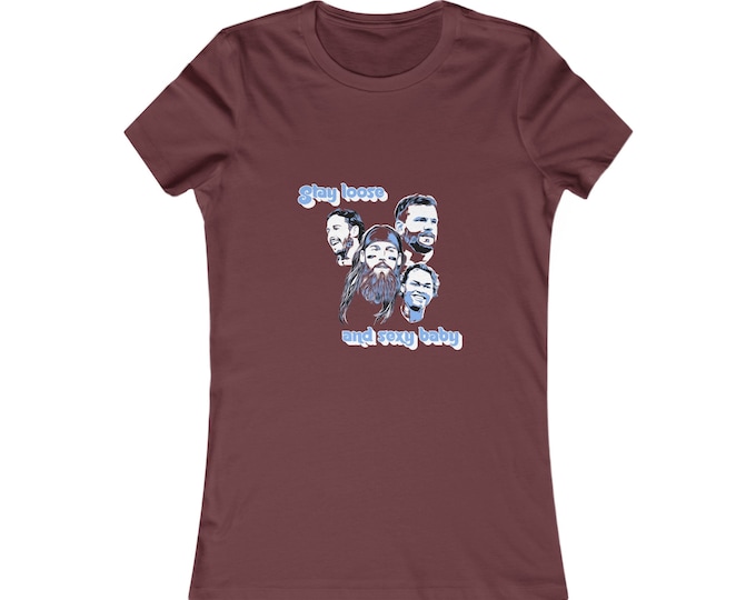 Philadelphia Phillies || Stay Loose and Sexy Baby || Brandon Marsh - Women's Favorite Tee