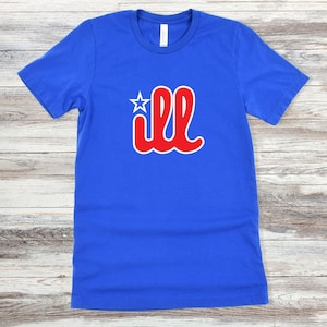 Philadelphia Phillies Shirt || iLL Phillies Unisex Jersey Short Sleeve Tee || Baseball Shirt