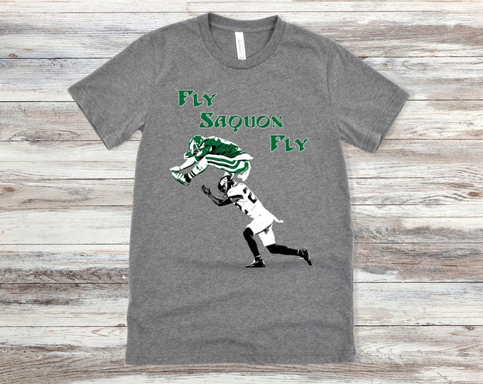Philadelphia Eagles || Saquon Reverse Hurdle Unisex Jersey Short Sleeve Tee