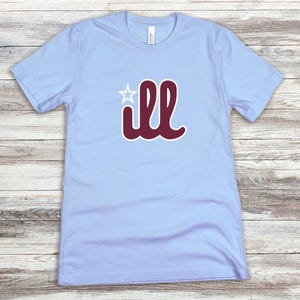 Philadelphia Phillies Shirt || iLL Phillies Unisex Jersey Short Sleeve Tee || Baseball Shirt