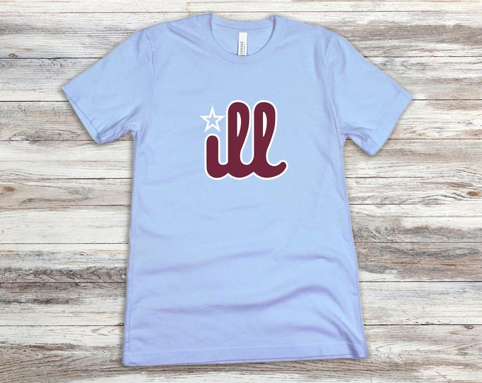 Philadelphia Phillies Shirt || iLL Phillies Unisex Jersey Short Sleeve Tee || Baseball Shirt