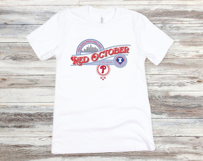Philadelphia Phillies || Red October Unisex Jersey Short Sleeve Tee