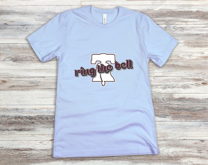 Philadelphia Phillies || Ring The Bell - Unisex Jersey Short Sleeve Tee