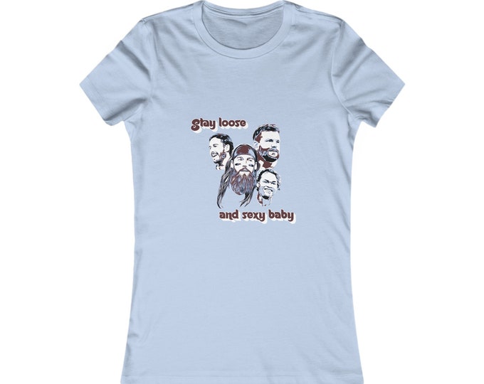 Philadelphia Phillies || Stay Loose and Sexy Baby || Brandon Marsh - Women's Favorite Tee