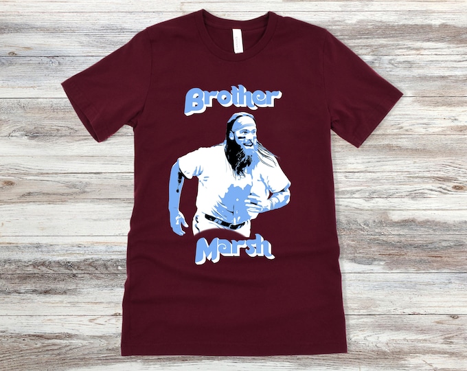 Philadelphia Phillies || Brother Marsh || Brandon Marsh - Unisex Jersey Short Sleeve Tee