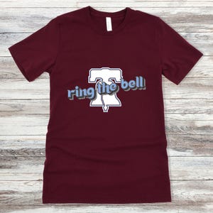 Philadelphia Phillies || Ring The Bell - Unisex Jersey Short Sleeve Tee