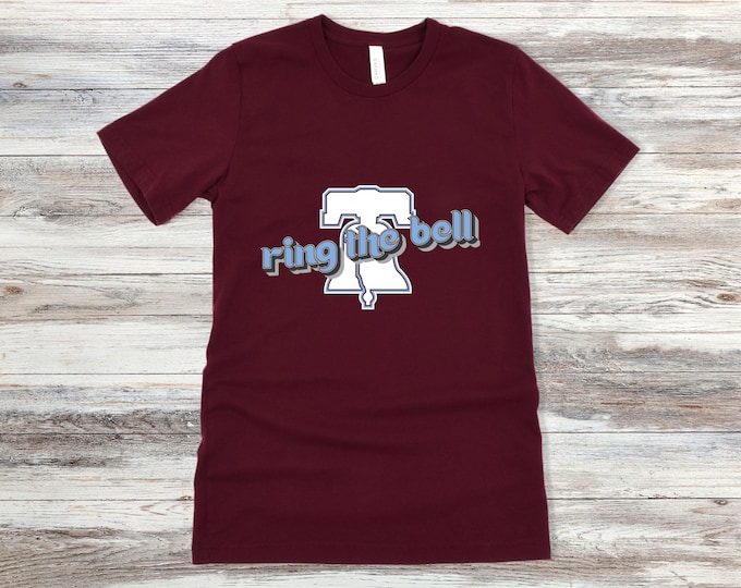 Philadelphia Phillies || Ring The Bell - Unisex Jersey Short Sleeve Tee