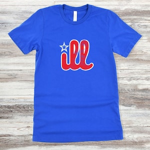 Philadelphia Phillies Shirt || Vintage Style || iLL Phillies Unisex Jersey Short Sleeve Tee || Retro Baseball Shirt