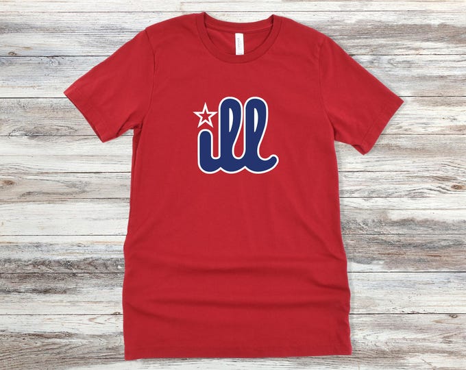 Philadelphia Phillies Shirt || iLL Phillies Unisex Jersey Short Sleeve Tee || Baseball Shirt