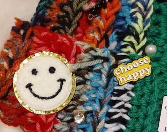 CUSTOM SCRAP BEANIE - Crochet