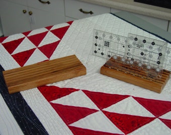 Quilters ruler rack.