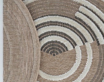 Alfombra para el hogar con decoración ovalada, alfombra práctica y lavable, alfombra de cocina, alfombra de entrada al pasillo, alfombra redonda para balcón, regalo para el nuevo hogar