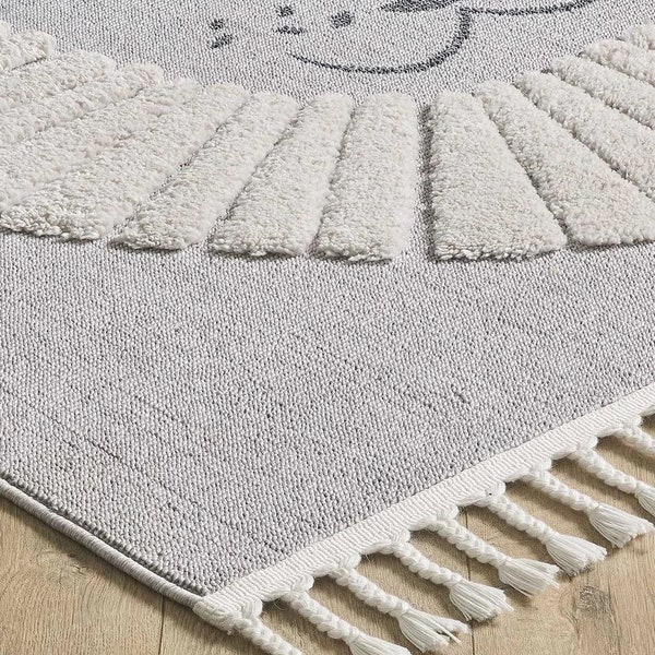 Tapis pour chambre d'enfant Lion, Tapis antiallergique pour chambre d'enfant et d'adolescent, Tapis pour chambre de nouveau-né, de chambre de bébé, de jardin d'enfants