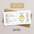 Personalised Scratch Card | Concert Ticket, Birthday Reveal Gift | Admit One Scratch Card | Scratch to Reveal | Theatre Gig Ticket | A01 product logo