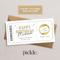 Personalised Scratch Card, Birthday Scratch To Reveal Ticket, Surprise Gift Voucher. Birthday Gift Reveal, Custom Gift Voucher product logo