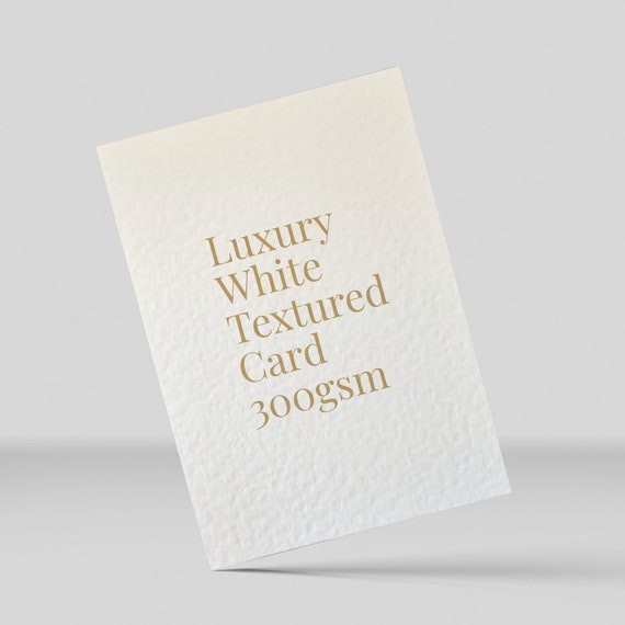 A4 A5 A6 Card Hammered Embossed Textured 300gsm Luxury Card, A4 Card, Textured Card, A5 Card, A6 Card, Blank Card