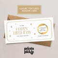 Birthday Scratch Card | Personalised Scratch To Reveal Gift | Luxury Scratch To Reveal Ticket | Birthday Gift Card | Scratch Voucher | LC01 product logo