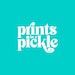Printsinapickle store logo