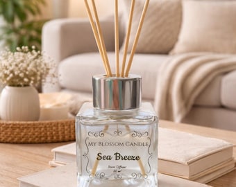 Essential Oil Room Reed Diffuser | Vegan Aromatherapy | Natural Oil Scents | Pets Friendly | Bundle Options