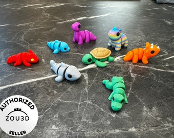 Mini Animal & Creatures Mystery in Bag 3D Printed
