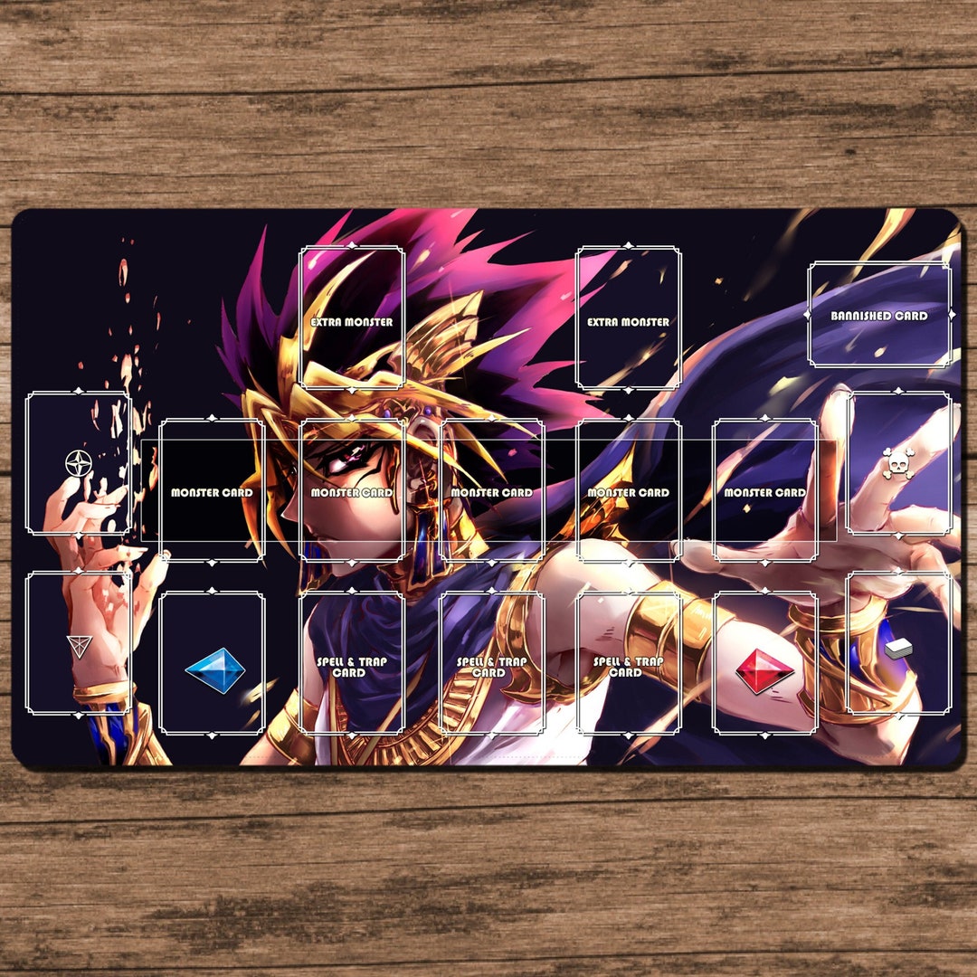 Yami Yugi 30 off for 2 Playmats Playmat Yugioh With Zones / 60x35cm