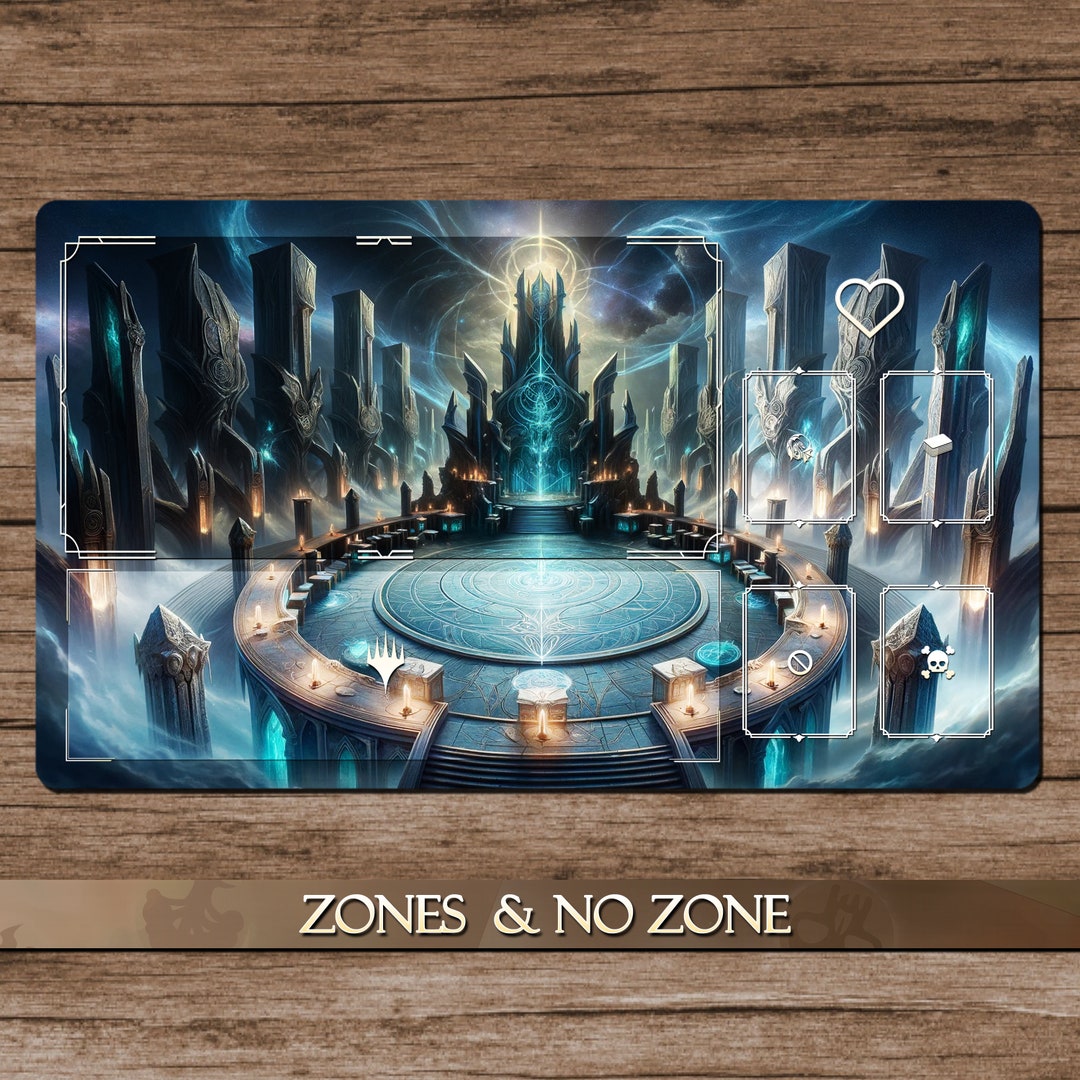 Council 60x35cm 30 off for 2 Playmats Playmat MTG With Zones / Playmat