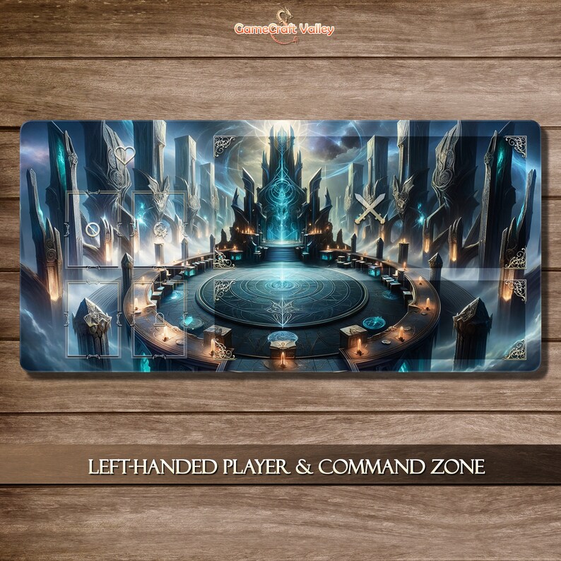 Council 40 off for 2 Playmats Playmat MTG With Zones / Etsy