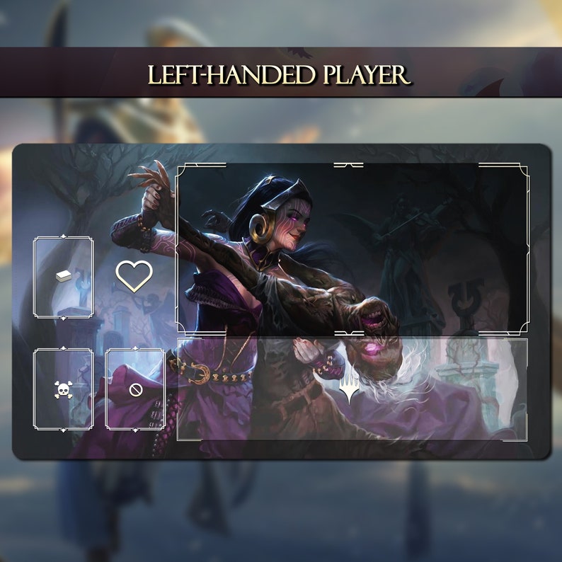 Playmat TCG MTG Custom 60x35cm 30 off for 2 Playmats Playmat Mtg With