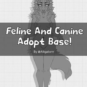 Furry Feminine Canine and Feline Adopt Base