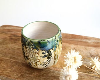 Scrolls Ceramic Cup