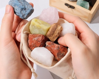 Crystal Confetti Scoop: Mystery Bags, Mixed Lucky Dip (Stones, Crystals, Selenite, Bracelets, and Gifts)