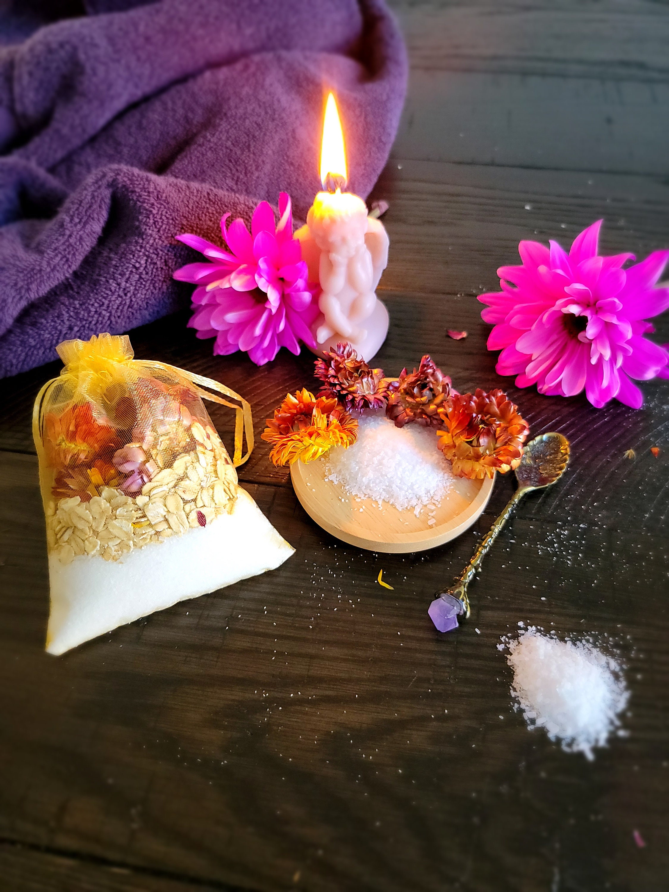 Soothing Aromatherapy Bath Sachets — Thread & Whisk